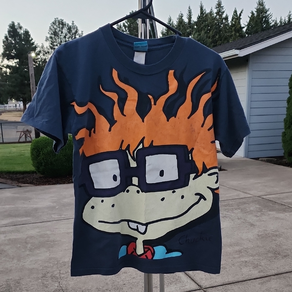 Vintage 1997 Rugrats Chuckie Tshirt